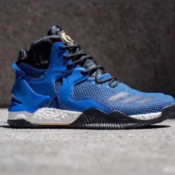adidas Other - Derrick Rose Boost 7 Men’s 8 Basketball shoe blue black Orlando Magic